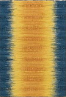 Kayoom Teppich Sunset 8070 Gelb / Blau 170cm x 240cm