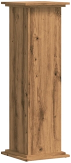 vidaXL Pflanzenständer Artisan-Eiche 33x33x100 cm Holzwerkstoff 852986