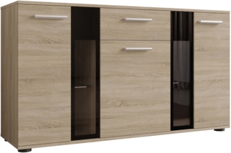 Kommode Salsa, ohne Beleuchtung, Farbe: Sonoma Eiche