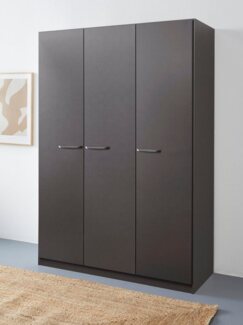 INOSIGN BY RAUCH Drehtürenschrank Kleiderschrank Schrank Garderobe Wäscheschrank VANDOR in drei Breiten, Höhe 197 cm, Griffe in Graumetallic MADE IN GERMANY