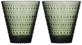 Iittala Gläser Kastehelmi Pine Green (2-teilig) 1070591