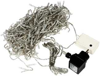 vidaXL Weihnachts-Lichterkette Grün Metall 60508