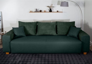 COLLECTION AB Schlafsofa Yves, Liegefläche (B/T): 142/194 cm, inkl. Bettfunktion, Bettkasten, Federkern & Zierkissen