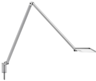Novus Schreibtischleuchte Attenzia task silber