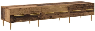 vidaXL TV-Schränk Altholz 150 x 36 x 30 cm Holzwerkstoff 882317