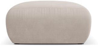 Micadoni Boucle Hocker Molino Medium Strukturierter Stoff Beige