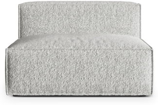 Micadoni Modul Nuria 2-Sitzer Boucle Silber