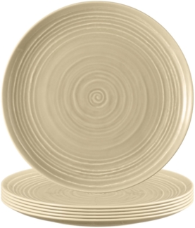 Seltmann Weiden Terra Frühstücksteller ø 22,5 cm sandbeige 6er Set