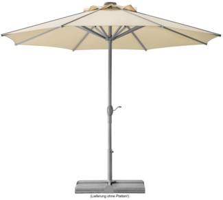 Sonnenschirm Rooftop 350/8 rund, Ø ca. 350 cm natur