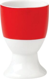 van Well Eierbecher Vario, (Set, 6-tlg, 6 Eierbecher), Porzellan, spülmaschinen- und mikrowellengeeignet