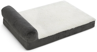 OUNUO Tierbett bequemes und weiches Hundebett mit abnehmbarem Stoffbezug