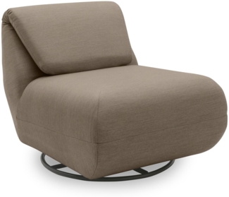 Gartenlounge Relaxsessel 2 Branwen 68x67x88 mit Outdoorbezug in braun