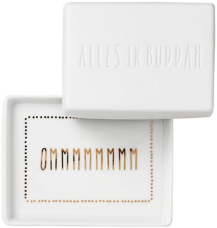 Räder Design Butterdose Alles in Buddha, Porzellan