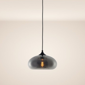 s.luce Cruet Glas-Pendelleuchte Up & Low Rauch