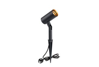LED's light LED Gartenleuchte 1000673 Gartenspot mit Erdspieß, LED, anthrazit 1x GU10 IP54 1,5m Zuleitung