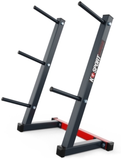 K-SPORT Hantelscheiben Gewichtsständer bis 280 kg I Halterung mit 5 Laststangen: 22mm, 280 kg, (Hantelscheibenständer, 1-tlg, 5 Gewichtsaufnahmestangen), Made in EU!