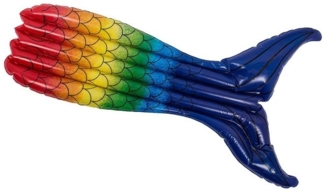 Out of the Blue Luftmatratze Luftmatratze Meerjungfrauenflosse Meerjungfrau Flosse