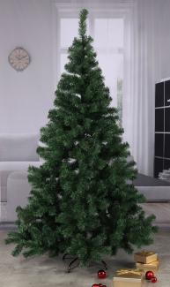Künstlicher Weihnachtsbaum 180 cm aus Kunststoff mit Metallständer