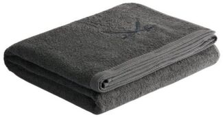 Sansibar Sylt Saunatuch Sansibar Sylt Badetuch, Saunatuch „Classic“, 90x180 cm, hochwertiger Sansibar Säbel-Stickerei, hautfreundlich, pflegeleicht