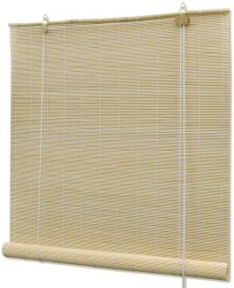 vidaXL Bambusrollo, Beige, 150 cm x 2,2 m, 1 Rollo