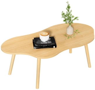 Rutaqian Couchtisch Beistelltisch Mit Wolkenform, Sofatisch & Couchtisch, 100x40 x 41.5cm (1-St)