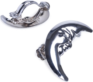 Liedeco Dekoklammer Mond, Gardinen, Vorhänge, (Packung, 2-St), für Gardinen, Vorhänge