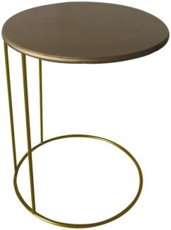 Lesli Living Beistelltisch Emma 40x54,5 cm Gold