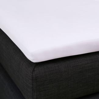 Formesse Split-Topper Spannbetttuch La Piccola Duo 2|180x200 cm| lavendel