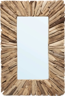 Der Driftwood Framed Spiegel - Natur - M - Natürlich - 60x41x4cm