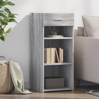 Highboard Grau Sonoma 40x42,5x93 cm Holzwerkstoff