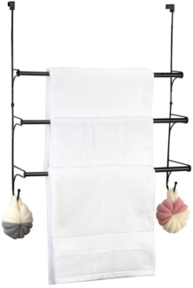 Coonoor Handtuchstange Verstellbarer Badezimmer Handtuchhalter, zum Einhängen