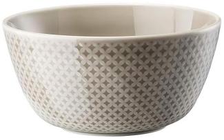 Müslischale 14 cm Junto Pearl Grey Rosenthal Bowl - Mikrowelle geeignet, Spülmaschinenfest