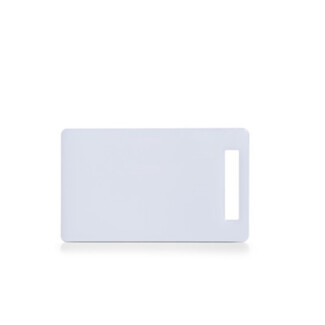 ZELLER Present Kunststoff Weiß Schneidebrettchen 2er-Set