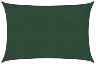 vidaXL Sonnensegel 160 g/m² Dunkelgrün 2x3 m HDPE 311447