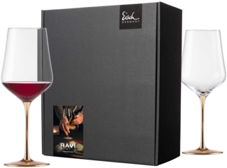 Eisch Ravi Gold Bordeauxglas 620 ml 2er Set
