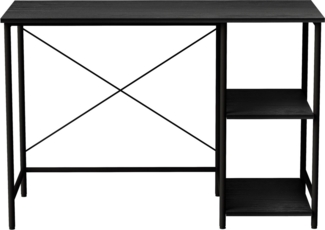 INOSIGN Schreibtisch Skruva (Breite 110 cm), Computertisch, Home-Office, Metallgestell, geringe Tiefe von 48 cm
