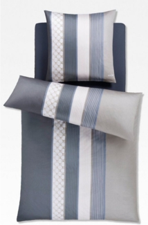 JOOP! Bettwäsche JOOP! LIVING - CORNFLOWER STRIPES Garnitur, Textil, 2 teilig