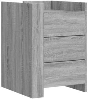 vidaXL Nachttisch Grau Sonoma 45x50x65 cm Holzwerkstoff 848309