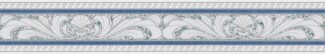A.S. Création Bordüre Only Borders, aufgeschäumt, Barock, gemustert, ornamental, Tapete Bordüre Barock Holzplanken in Vintage-Optik Borte Wohnzimmer