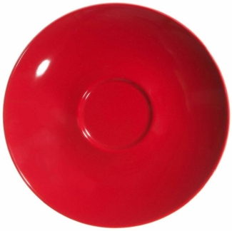 Ritzenhoff & Breker Doppio Untere, Untertasse, Unter Tasse, Geschirr, Porzellan, Rot, Ø 16 cm, 516111