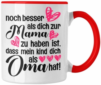 Trendation Tasse Trendation - Mutter Geschenk Tasse Muttertag Mama Oma Kaffeetasse Süße