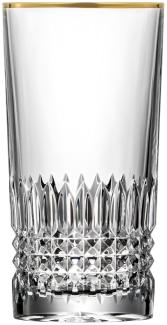 Longdrinkglas Kristall Empire Gold (14 cm)