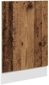 vidaXL Geschirrspülerblende Lyon Altholz-Optik 45x3x67 cm Holzwerkstoff 856131
