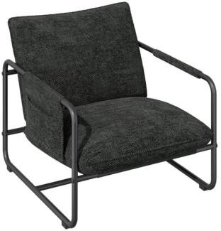 HawthyHome Relaxsessel aus Oxford-Stoff Loungesessel mit Metallbeinen
