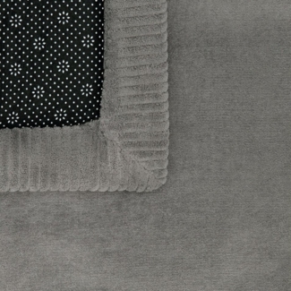 TT Home Teppich, Rund, Höhe: 24 mm, Krabbelmatte Babyzimmer Teppich Spielmatte Kinder Unifarben Rutschfest