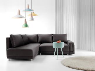 Ecksofa Beate, Seite: Links OT-2R, Farbe: Soro 95