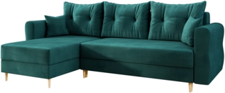 Ecksofa Zyruno L (Farbe: Manila 37)