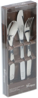 Kinderbesteck Set 3tlg. Edelstahl Besteckset Messer Gabel Löffel mit Tier Gravur