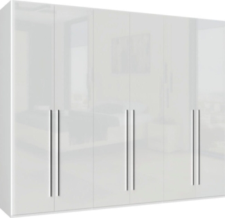 Places of Style Kleiderschrank Piano, UV lackiert, hochglänzend in beige oder weiß, FSC-zertifiziert (Made in Europe) in vielen Breiten, Höhe 224cm, mit Soft-Close Funktion