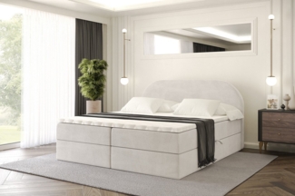 ALTDECOR Boxbett NOX (Multipocket-Matratze H4, H3 Matratze Bonellfederung, Topper, Kopfteil)